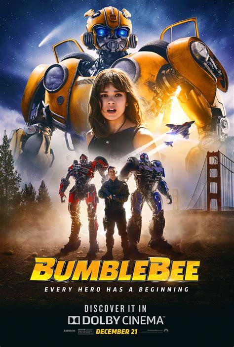Dolby Cinema reveals new exclusive Bumblebee Movie poster - Transformers