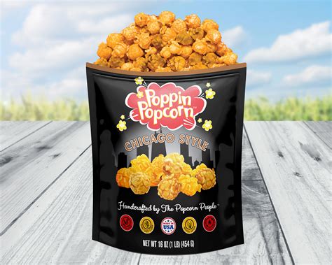 Chicago Style Popcorn Family Size Bag – Poppin Popcorn