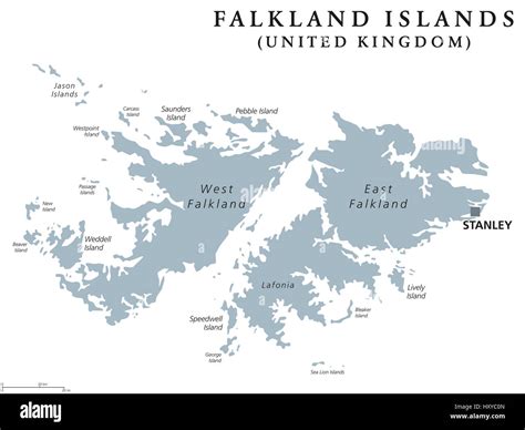 Falkland Islands Map High Resolution Stock Photography and Images - Alamy