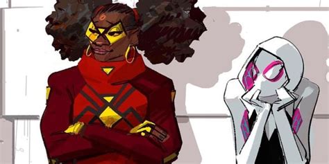 Across the Spider-Verse Concept Art Reveals Spider-Woman's Original ...