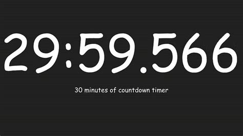 Búsqueda mi partícula countdown timer 30 minutes with sound Traición Marcado Ciencias Sociales