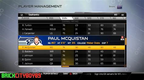 ♣Madden 25 | Seahawks - Full Roster & Player Ratings♣ - YouTube