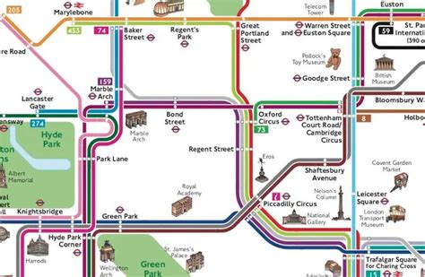 London Map: Tourist Attractions & Informative Guide (Free PDF Maps ...