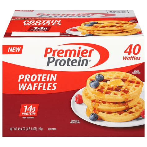 Premier Protein Waffles, Protein (40 each) Delivery or Pickup Near Me - Instacart