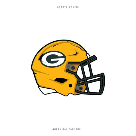 Green Bay Packers Helmet Fanart NFL American Football | Nfl logo, Green ...