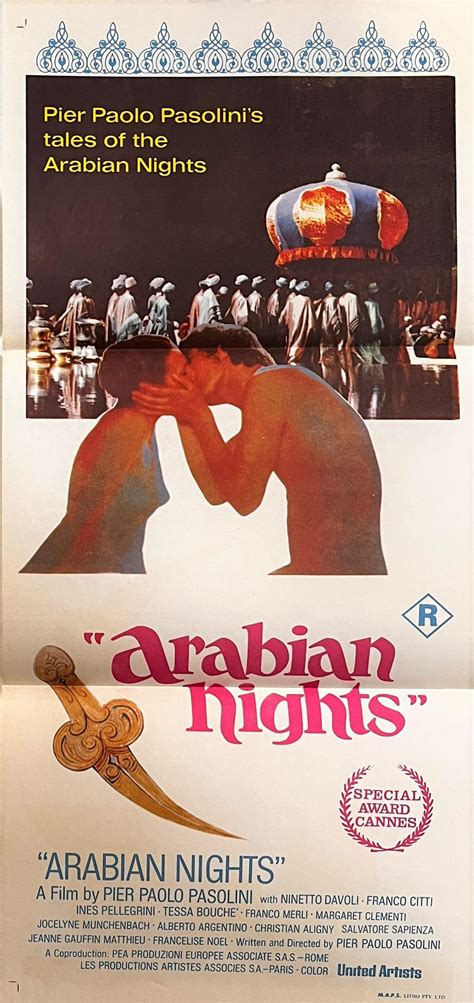 Lot - Arabian Nights 1974, United Artists, Starring Ninetto Davoli ...