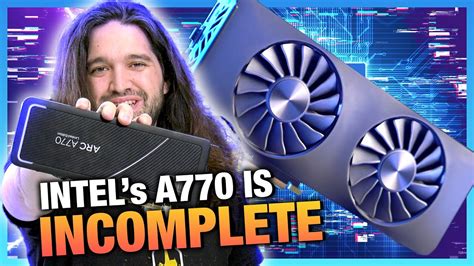 Intel Arc A770 16GB Limited Edition GPU Review & Benchmarks - YouTube