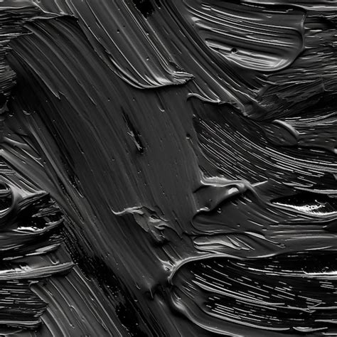 Premium AI Image | A close up of a black paint textured surface with a ...