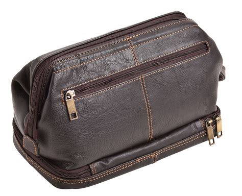 Men's Leather Toiletry Bag Canada Store | IUCN Water