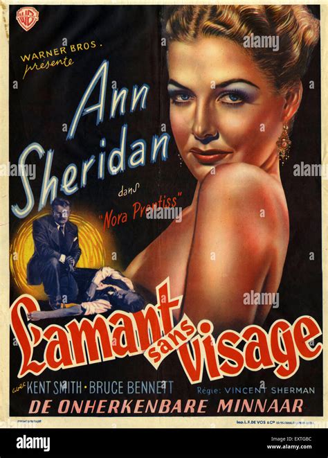 1940s France Nora Prentiss Film Poster Stock Photo - Alamy