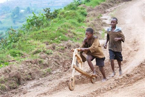 African Kids Playing