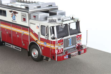 Fire Replicas FDNY “Rescue 1” - Rolling Tribute to New York's Bravest - Die Cast X