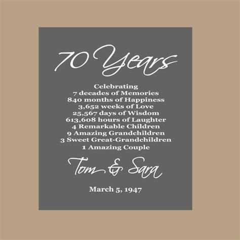 Image result for 70th wedding anniversary quotes | 70th wedding ...