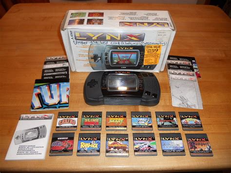 Retro Treasures: Atari Lynx II & 12 Games