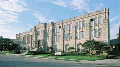 The Xavier University of Louisiana historic U-shaped, gothic ...