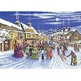 Otter House Waiting for Santa 1000 piece christmas jigsaw: Amazon.co.uk ...