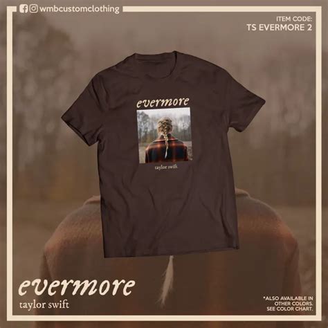 Taylor Swift Evermore (TS EVERMORE 2) Shirt by WMB Clothing | Lazada PH