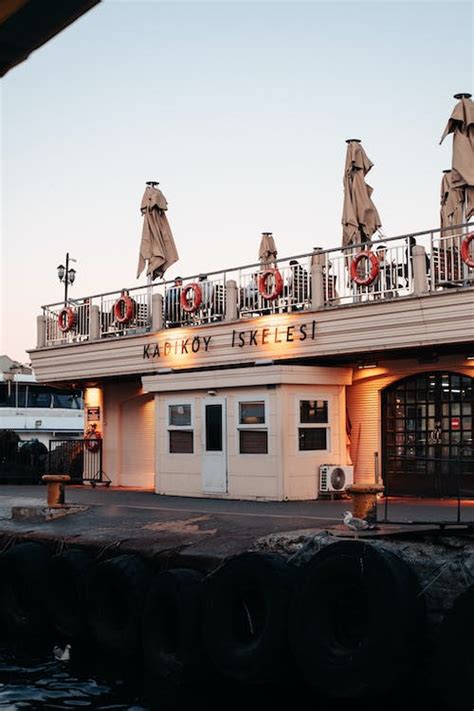 Marina Restaurant Facade · Free Stock Photo