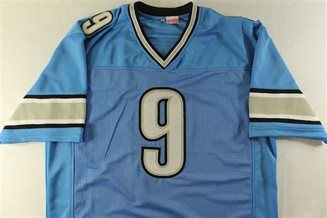 Matthew Stafford Signed Lions Jersey (Stafford Hologram & PSA COA ...