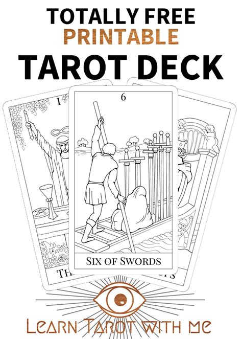 Free Printable Tarot Coloring Pages - Tripafethna