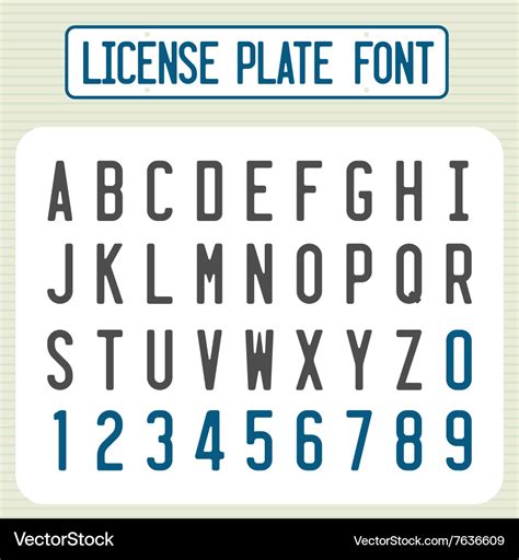 Microsoft word license plate font - Olfeff