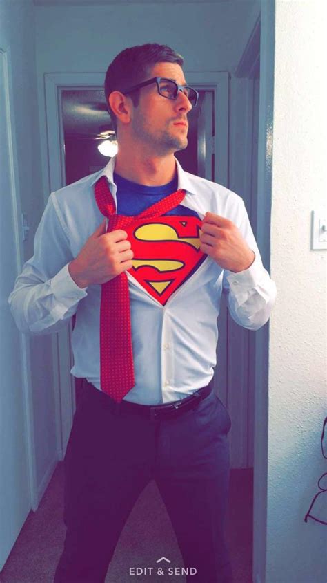 Last years last minute Clark Kent costume. : r/halloween