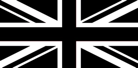 Black And White Union Jack Flag - browndaddy