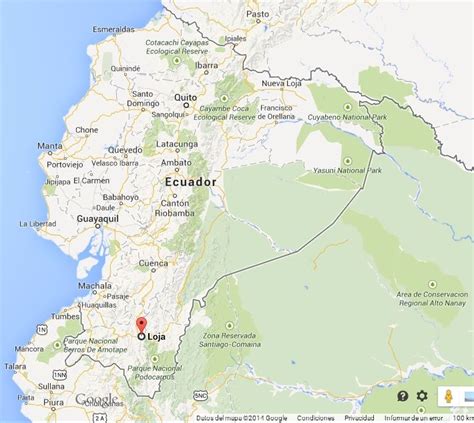 Mapa del Ecuador, Loja | Map, World map, World