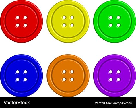 Colorful buttons Royalty Free Vector Image - VectorStock