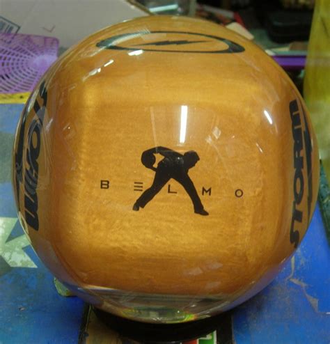 Storm Bowling Ball BELMO Clear Gold - amprohawaii.com