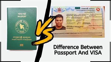 Difference Between Passport And VISA You Should Know! - BDesheba.Com