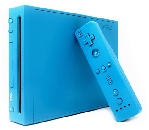 Refurbished Wii Console Blue with Wii Remote and Nunchuk - Walmart.com - Walmart.com