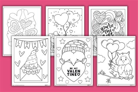 Free Printable Kids Coloring Pages Valentines