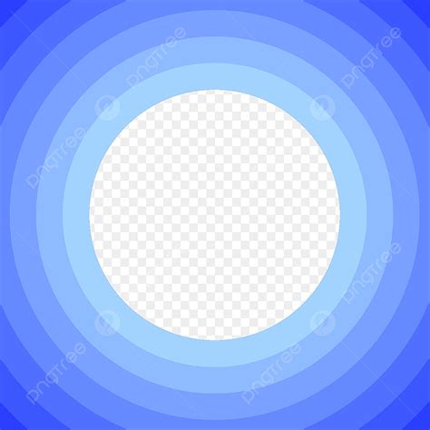 Blue Gradient Circle Vector Hd Images, Gradient Blue Circle Background ...