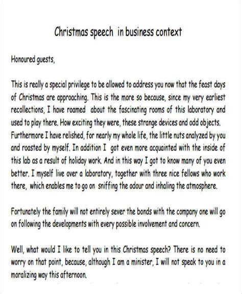 Manager Speech For Christmas Party – Coverletterpedia