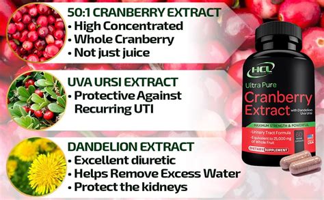 Cranberry Extract Pills - Herbal Code Labs Nutrition