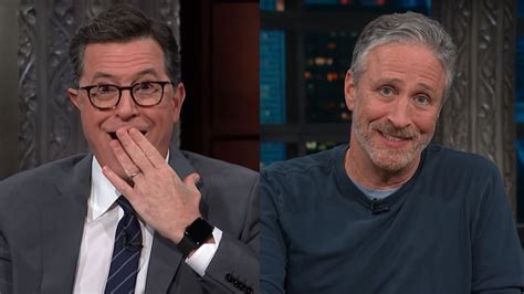 Jon Stewart interviewing Stephen Colbert is just as much fun as you're hoping | Mashable