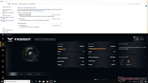 These Asus Armoury Crate power profiles don't make much sense - NotebookCheck.net News