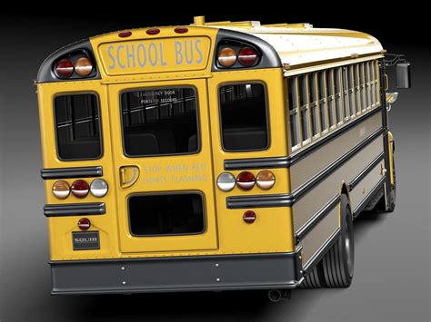 IC CE Series Schoolbus 2015 - 3D Model by SQUIR