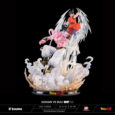 HQS Gohan vs. Super Buu 1/6 Scale Limited Edition Statue - DBZ Figures.com