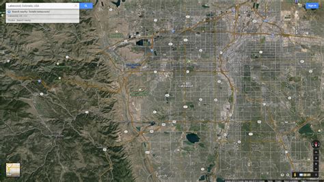 Lakewood, Colorado Map