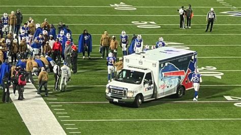 Taylor Rapp injury updates — Bills safety taken off field in ambulance ...