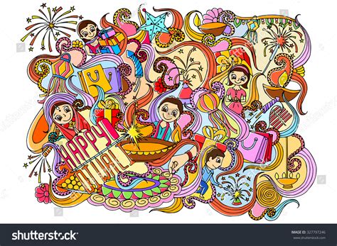 9,749 India Festival Doodles Images, Stock Photos & Vectors | Shutterstock