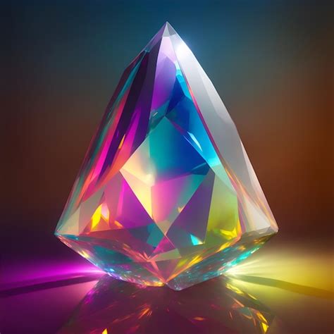 Premium AI Image | crystal radiant Prism