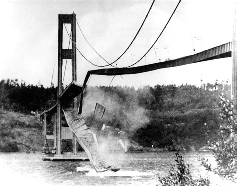 A Tacoma Narrows 'Galloping Gertie' bridge-collapse surprise, 75 years ...