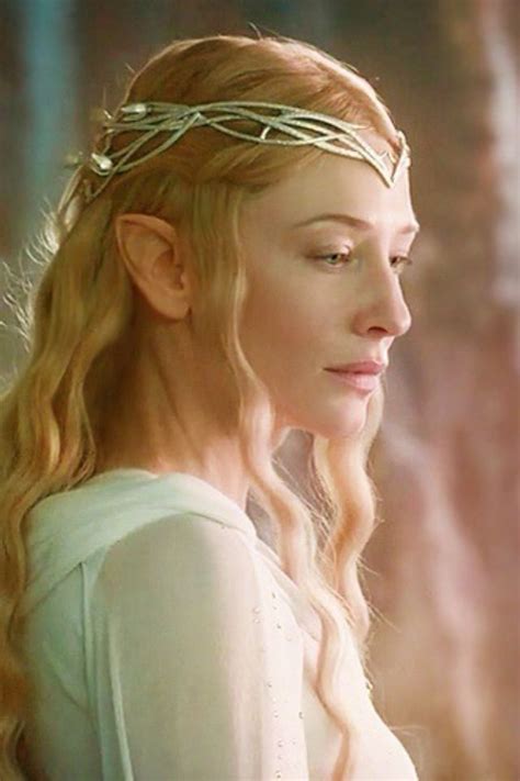 Cate Blanchett as ''Galadriel'' in the movie ''The Lord of the Rings ...