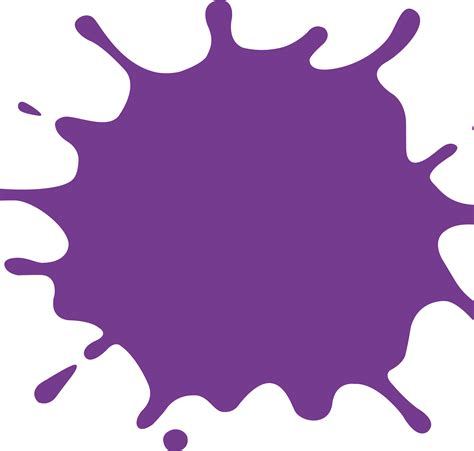 Purple Splat Transparent & Png Clipart Free Download - Nickelodeon Splat Logo 2009 - Full Size ...