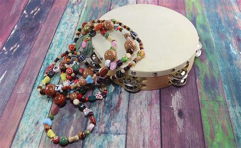 The tambourine is a versatile percussion instrument that comes in many different shapes, sizes ...