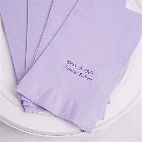 Personalized Wedding Napkins, Dinner Napkins, Wedding Favors | efavormart