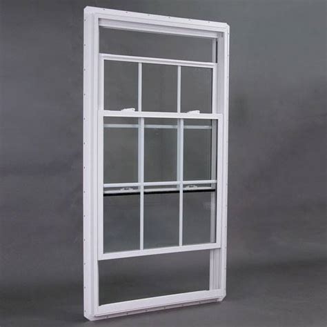 Rustic Wood Frame Double Hung Windows - PVC Windows and Window and Door